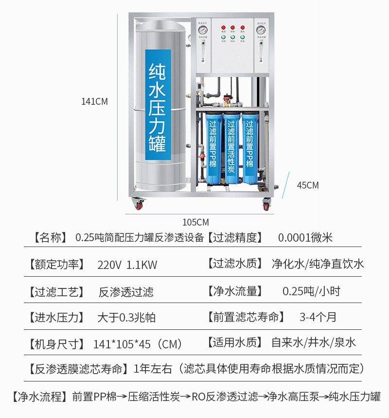0.25简配压力罐